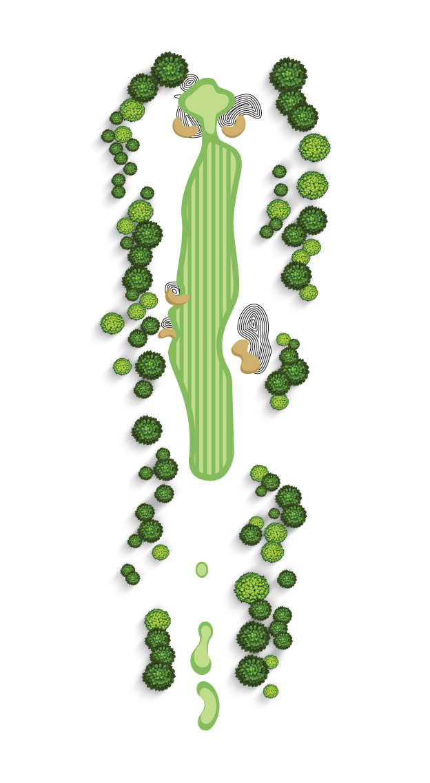 Hole 1 Layout