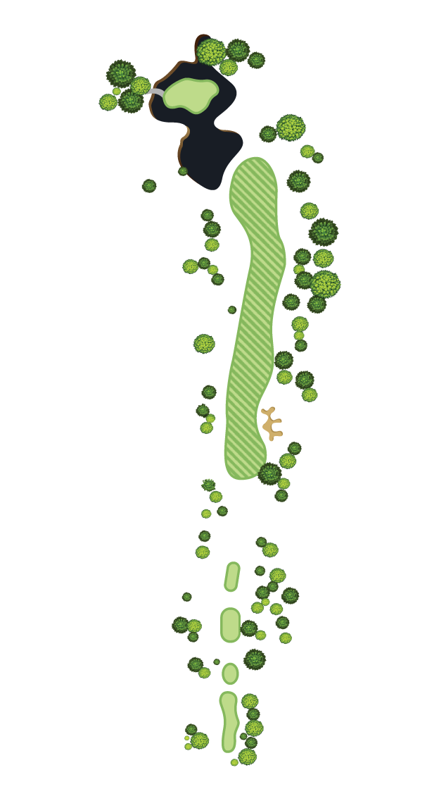 Hole 9 Layout